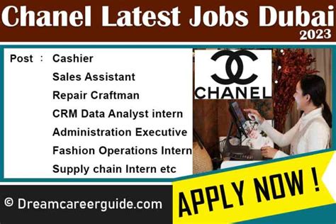 chanel job salary|chanel job description.